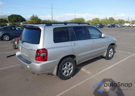 2006 Toyota Highlander Sport V6/V6 z USA, uszkodzony, nr VIN JTEGP21A560117199